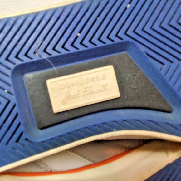 Koche x Converse Jack Purcell Women's 8.5 Gray Grey Orange Chuck Taylor - Picture 7 of 9